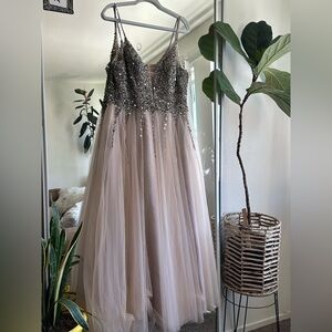 Foryoudress Sequin Embellished Gown